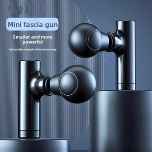 Pistolet de massage musculaire portable rechargeable, mini, transfrontalier, à trois vitesses, avec fonction musicale, pour usage domestique - Product Image 1