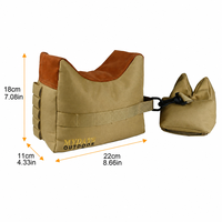 Sacs de tir et supports de sacs de sable Molle durables toutes saisons pour la chasse (sans remplissage)