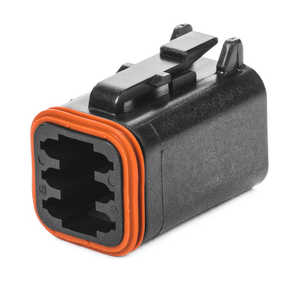 2/3/4/6/8/12ขาอัตโนมัติ Deutsch DT <span class=keywords><strong>CE02</strong></span>ชุดกันน้ำชายหญิงเชื่อมต่อซ็อกเก็ตสีดำลดขนาดเส้นผ่าศูนย์กลางซีล <span class=keywords><strong>DT04</strong></span>-<span class=keywords><strong>4P</strong></span>-<span class=keywords><strong>CE02</strong></span> - Product Image 6