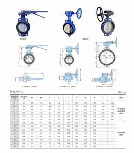 <span class=keywords><strong>ANSI</strong></span> <span class=keywords><strong>150lb</strong></span> Hướng dẫn sử dụng dễ uốn gang bướm van A126 gg25 ggg50 EPDM con dấu mềm chỗ Lug <span class=keywords><strong>Wafer</strong></span> centerline loại cho nước - Product Image 3