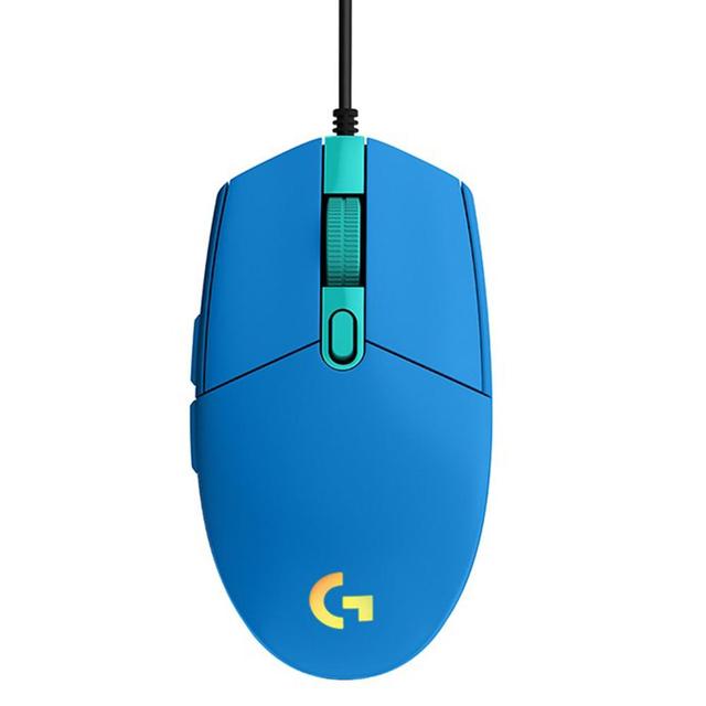 Original Logitech G102 Dedicated Wired Game Mouse Optical Gaming Mouse Support Desktop/Laptop