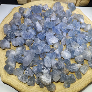 Cristalli naturali pietre curative grezze blu celestile <span class=keywords><strong>pietra</strong></span> blu <span class=keywords><strong>calcite</strong></span> per la creazione di gioielli - Product Image 3