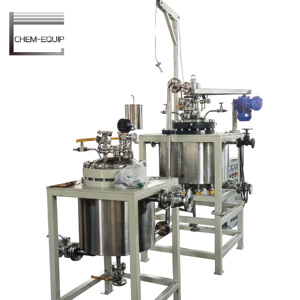 Réacteur pilote d'estérification par lots bon marché de 100L usine de réacteur de pyrolyse polymère <span class=keywords><strong>mini</strong></span> installation - Product Image 4