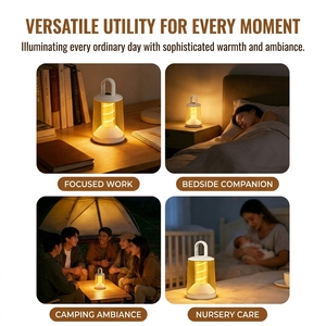 Lanterne de camping LED avec source de lumière COB double fonction 4,2 V, durée de vie de 50 000 heures pour l'ambiance extérieure et la lumière nocturne - Product Image 5