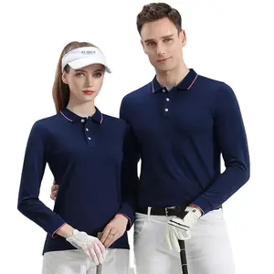 AI-MICH stampa t-Shirt a maniche corte Polo personalizzata per Polo da Golf in materiale di cotone poliestere da uomo Polo personalizzata personalizzata