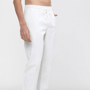 Haute qualité hommes mi-taille coton-polaire survêtement pantalon taille élastique personnalisable mode Sport pantalons de survêtement décontracté pli Style - Product Image 6