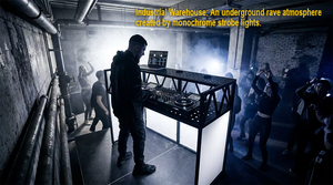Mesa Portátil Plegable para Mezclador de <span class=keywords><strong>DJ</strong></span> con Diseño Personalizado Mingtang, Cabina de Escenario, Estación LED <span class=keywords><strong>Móvil</strong></span> y Estructura Truss - Product Image 6