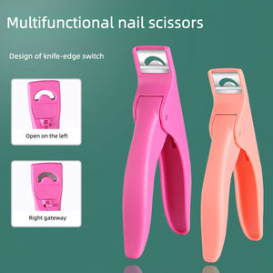 <span class=keywords><strong>Ciseaux</strong></span> à pointe d'ongle de type fente de manucure bricolage U <span class=keywords><strong>ciseaux</strong></span> à ongles de style français extension <span class=keywords><strong>ciseaux</strong></span> de coupe d'ongles - Product Image 2