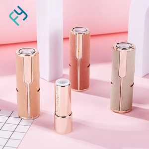 หลอดลิปสติกแบบกดขนาด12.1มม. หลอดลิปสติกพลาสติกเปล่าปักลายหมีน่ารักใหม่ - Product Image 4