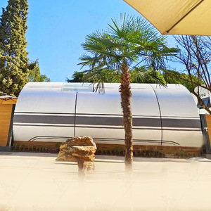 Tienda de campaña esférica para camping, B&B, alojamiento en casa de familia, habitación vacía de hotel, cabaña futurista, con servicio integral de diseño e instalación - Product Image 5