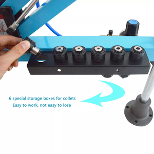 400RPM 공압 태핑 드릴링 머신 360 °   각도 수평 수직 220V 모터 360도 각도 수평 수직 220V 모터 - Product Image 6