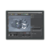 Tablette robuste de 15 pouces, écran tactile capacitif, automatisation industrielle, PLC, HMI, moniteur tout-en-un, tablette PC industrielle
