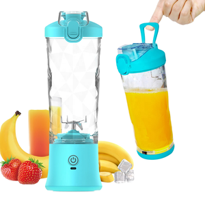 Tốt Nhất Bán 600Ml Thể Thao Điện Xách Tay Có Thể Sạc Lại Máy Xay Sinh Tố Nhà Máy Được Thiết Kế Protein Shaker USB/Pin Điện Cho Xe Sử Dụng - Product Image 1