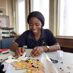 Pendientes de Gota Bohemia Hechos a Mano, Nueva Tendencia, Chapados en Oro de 24K, Joyería de Moda Personalizable para Regalo de Mujer - Product Image 3