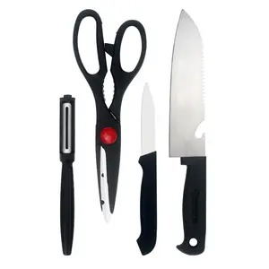 Ucuz seramik soyucu ile paslanmaz çelik mutfak bıçakları üretici bıçak setleri İsviçre bıçak çok fonksiyonlu