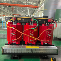 Transformateur industriel 100 kVA ISO CE pour alimentation électrique de bâtiment, faible bruit, ignifuge, cuivre/aluminium, entrée 10 kV, sortie 400 V