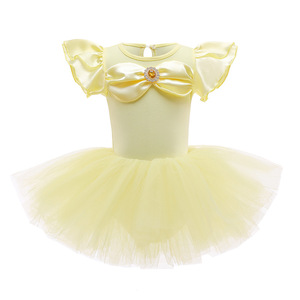 Princesa niña actuación trajes de baile Ballet gasa faldas práctica - Product Image 4