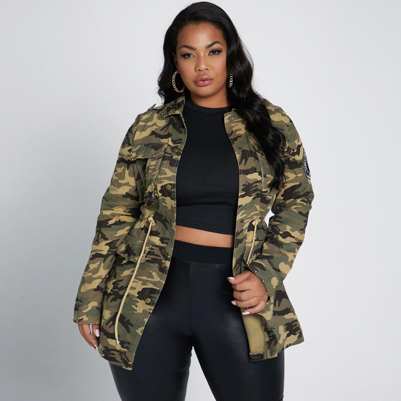 female camo jacket