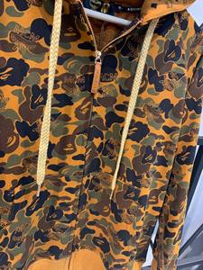 Sweat à capuche zippé brodé 3D avec tête de singe requin BA, coupe régulière, camouflage, pour dropshipping transfrontalier CIHUI - Product Image 3