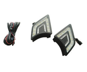 ไฟตัดหมอก LED สำหรับ Toyota Hilux <span class=keywords><strong>Vigo</strong></span> <span class=keywords><strong>Champ</strong></span>,อะไหล่รถยนต์<span class=keywords><strong>2011</strong></span>ถึง2014 DRL - Product Image 4