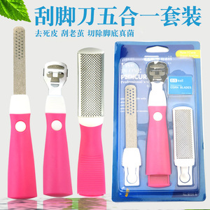 Foot scrubber, pumice stone, callus remover, callus scraper, foot file, pedicure knife set, specifically for calluses. - Product Image 4