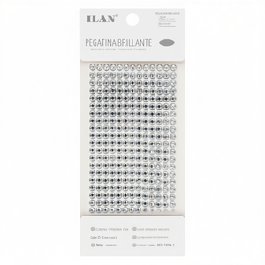 Ilan Adesivi Brillanti 6mm Colore 1 260pz Strass - Product Image 2