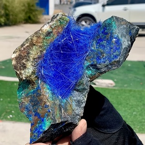 Wholesale Druzy Mineral Specimen High Quality <b>Raw</b> Blue <b>Crystal</b> Stone for Home Decoration Healing - Product Image 3