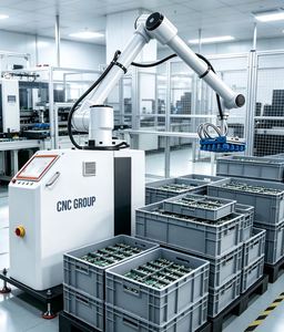 Robot Colaborativo Profesional Automático de Seis Ejes para Paletización, Máquina Paletizadora WP20, Motor de 40 kg, 220 V, Alcance del Brazo de 1800 mm, para Cartones - Product Image 4