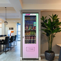 Distributeur automatique de snacks pour petites entreprises, paiement sans argent liquide par carte de crédit, SDK activé, plusieurs options, Wi-Fi activé pour les centres commerciaux