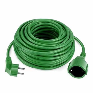 สายพ่วงสีเขียว ปลั๊ก C20 1 ช่อง  กันน้ำ IP44 สาย PVC  SJTOW 50V440V สำหรับใช้งานกลางแจ้ง - Product Image 1