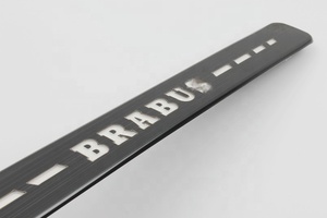 Chất Lượng Cao Màu Đen Thép Không Gỉ Tự Động LED CỬA <span class=keywords><strong>Sill</strong></span> Scuff Tấm Cho Benz G Class W463A W464 2019-2022 - Product Image 5