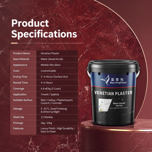 Pintura y <span class=keywords><strong>Estuco</strong></span> Veneciano con Textura de Piedra Natural Personalizado de Fábrica, <span class=keywords><strong>Estuco</strong></span> Veneciano para Paredes Decorativas de Dormitorios - Product Image 4