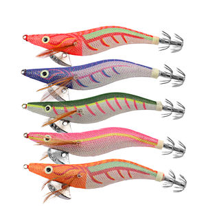 NUOVI Jig EGI OEM 2.5 #   3.0 #   3.5 #   Esca Artificiale di Alta Qualità per la Pesca, Gancio per Calamari, <span class=keywords><strong>Esche</strong></span> Dure a Forma di Gambero per <span class=keywords><strong>Seppie</strong></span> - Product Image 1