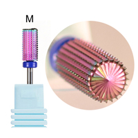 Seguridad profesional XF F M C XXC 3XC brocas de uñas para manicura ARTE DE BELLEZA al por mayor 3/32 "broca de uñas de tungsteno para salón