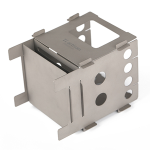 Tiartisan Estufa de Leña Ultraligera y Compacta de Acero Inoxidable o Titanio para Excursionismo, <span class=keywords><strong>Camping</strong></span> y Supervivencia - Product Image 5