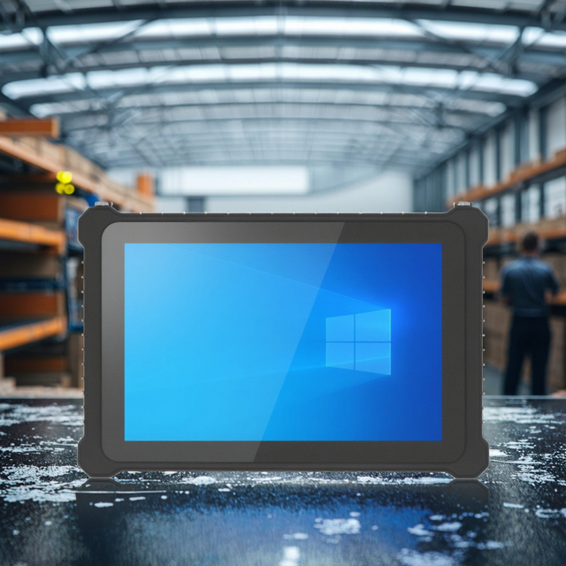 NJ10C-N100 Industrial Waterproof Tablet PC Windows 10 Intel Processor New Industrial Rugged Tablet PC