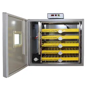 Incubateur automatique pour œufs AC/DC 120 œufs à 500 œufs, couveuse