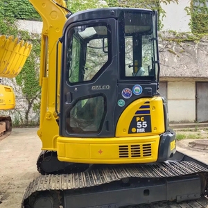 5t 6t 7t Mini-Bagger Gebrauchter <span class=keywords><strong>Komatsu</strong></span> PC55mr mit Niedriger Betriebsstundenzahl und Hoher Qualität zum Verkauf PC55/PC60/<span class=keywords><strong>PC35</strong></span>/PC60 - Product Image 3