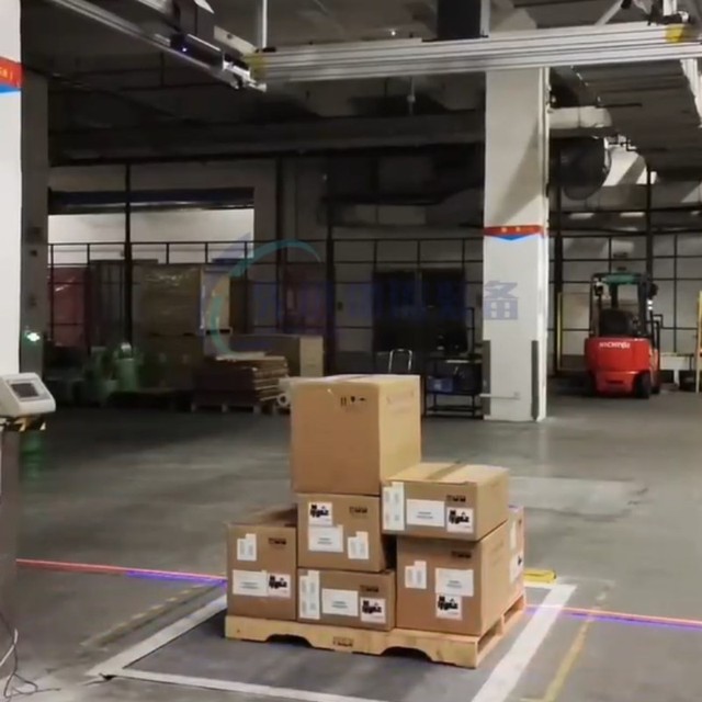 Hot Sale Automatic Pallet DWS System for Warehouse Weight Dimension Scanning Machine Volume Calculator for Logistics Storage