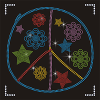 Transfert thermocollant personnalisé en strass à dos plat, respectueux de l'environnement, impression DTF premium, patch thermocollant pour vêtements, logo personnalisé de marque, hotfix