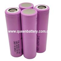 Batterie cathodique Li-ion NCM 18650 QB18650 3500mAh 3.6V-3.7V 10A Certifiée KC/CE Garantie 500 cycles 6 mois 12.95Wh pour appareils électromobiles