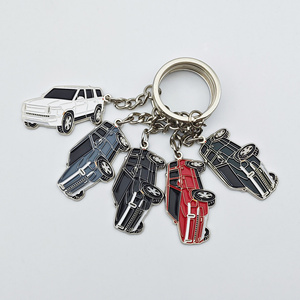 Chất Lượng Cao Bán Buôn Keyring Nhà Sản Xuất Tùy Chỉnh Mềm Men Keychain Kim Loại Kẽm Hợp Kim 2D 3D Mát Móc Chìa Khóa Xe - Product Image 3