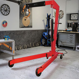 Grúa de piso de Tienda Móvil con motor hidráulico plegable de capacidad de 2 toneladas a la venta - Product Image 2