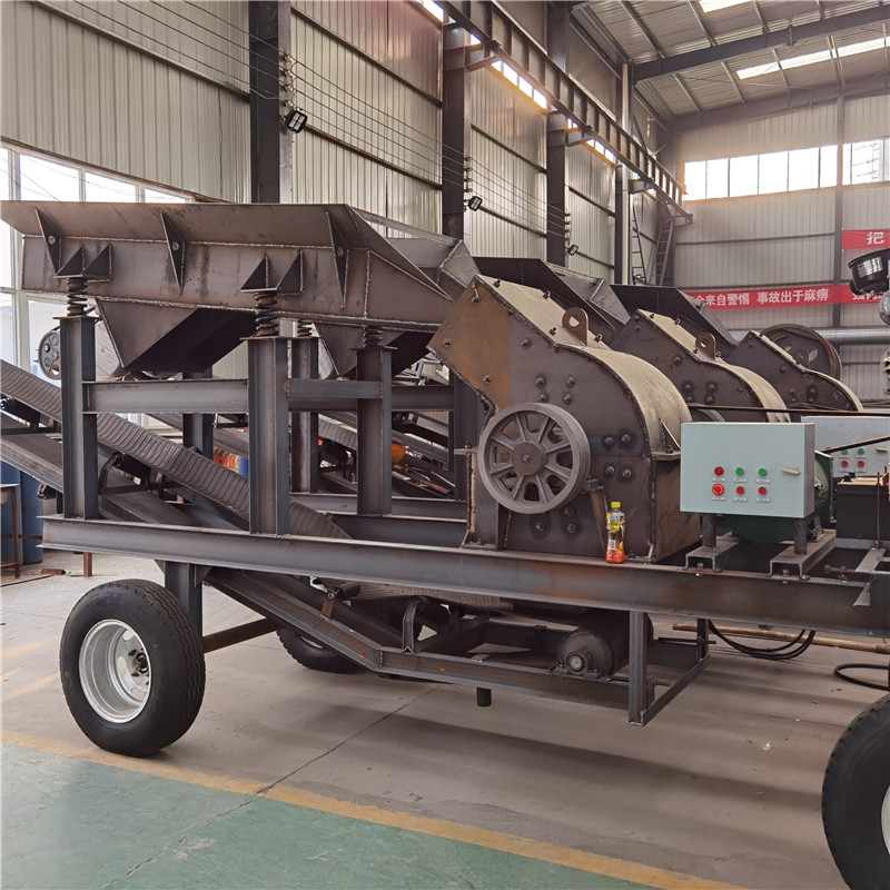 34hp Engine Driven Stone Crusher Stone to Dust Crusher for Sale Mobile ...