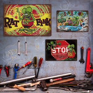 Декор Putuo, винтажный плакат, жестяная вывеска, металлическая пластина, украшение для гаража, пещеры, металлическая жестяная вывеска - Product Image 6