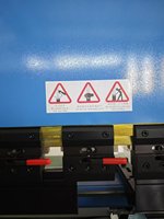 Prensa Plegadora CNC Electrohidráulica Servoautomática DHS de 160 toneladas [6100] para Chapa Metálica y Acero, Nueva