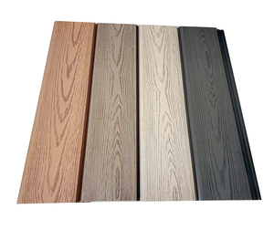 WPCウォールデッキ屋外ウォールクラッディングプラスチックウッド3Dエンボスデッキコンポジットウェインスコッティング - Product Image 6