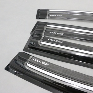 Pare-soleil de voiture personnalisé, pare-soleil de voiture bicolore, déflecteur arc-en-ciel pour MAZDA BT-50 - Product Image 1