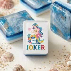 Jeu de <span class=keywords><strong>Mahjong</strong></span> américain au design unique « Monde Marin Magique » pour un jeu amusant - Product Image 6