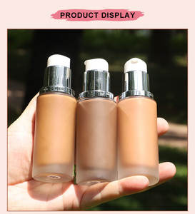 오체인 도매 방수 풀 커버 럭셔리 오일 프리 메이크업 개인 라벨 리퀴드 파운데이션 - Product Image 5